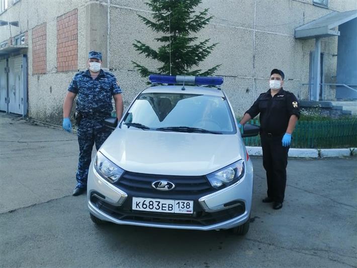 В Иркутской области сотрудники Росгвардии предотвратили автоугон 