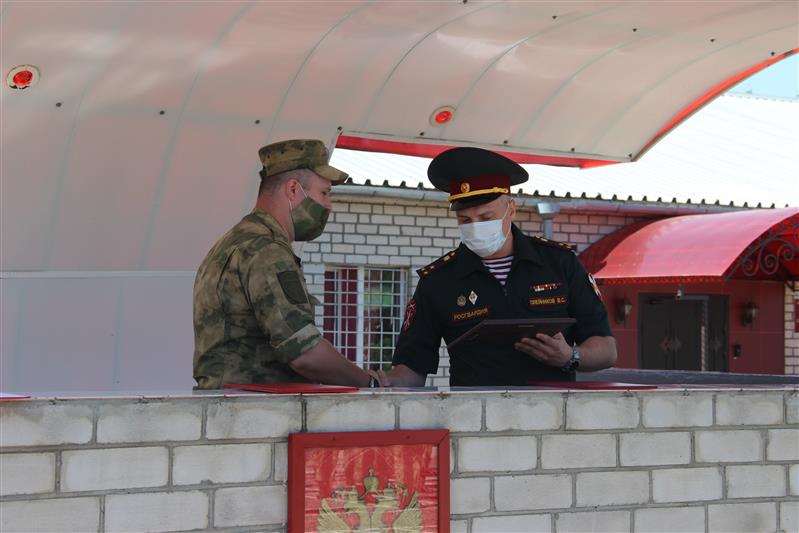 Районная квартирно-эксплуатационная часть грозненского соединения Росгвардии отметила 20-летие