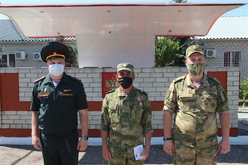 Районная квартирно-эксплуатационная часть грозненского соединения Росгвардии отметила 20-летие