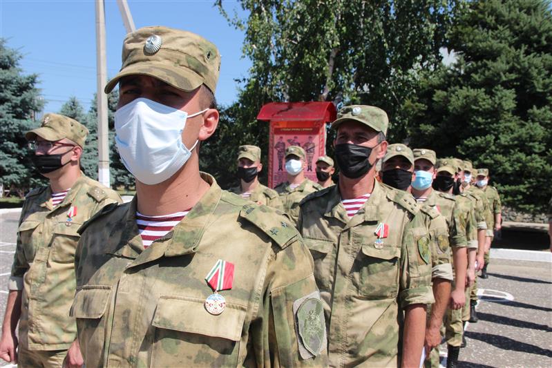Районная квартирно-эксплуатационная часть грозненского соединения Росгвардии отметила 20-летие