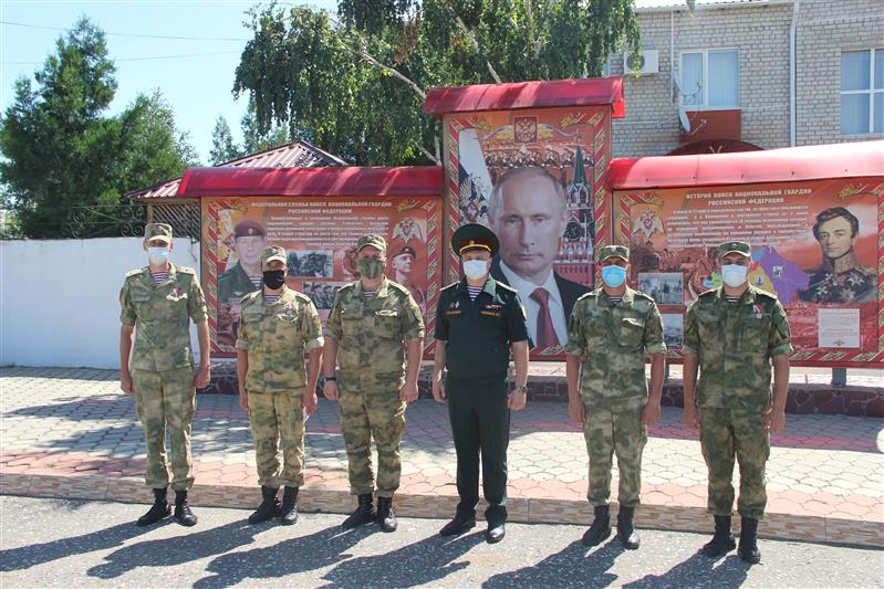Районная квартирно-эксплуатационная часть грозненского соединения Росгвардии отметила 20-летие