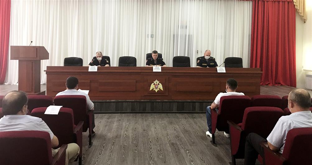 В Ростове-на-Дону состоялось заседание Координационного совета областного управления Росгвардии с представителями частных охранных организаций
