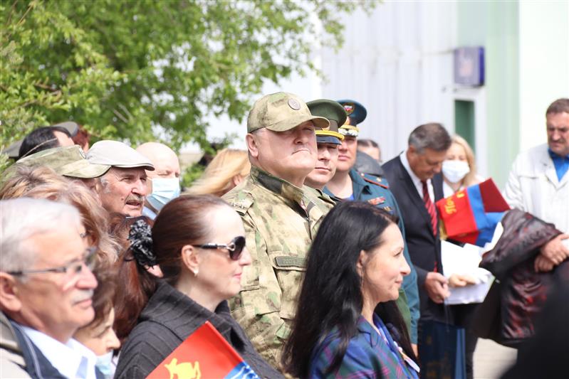 В Магадане прошли торжественные мероприятия в честь юбилея ветерана войск правопорядка Героя Советского Союза Михаила Ашика