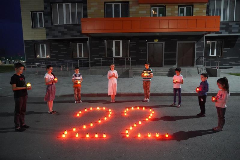 Управление Росгвардии по Чеченской Республике присоединилось к всероссийской акции «Свеча памяти»