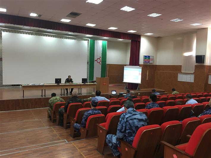 В Ингушетии завершился сбор с руководителями групп морально-психологического обеспечения территориального управления Росгвардии. 