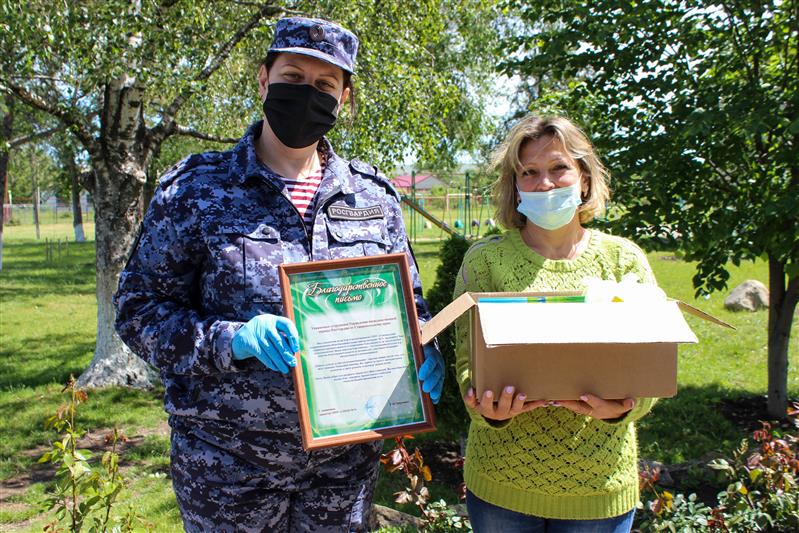 На Ставрополье в День защиты детей сотрудники Росгвардии посетили подшефную школу-интернат