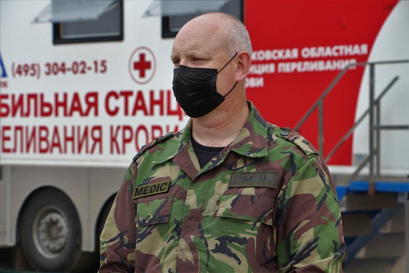Накануне Всемирного Дня донора сотрудники Росгвардии в Подмосковье сдали 35 литров крови