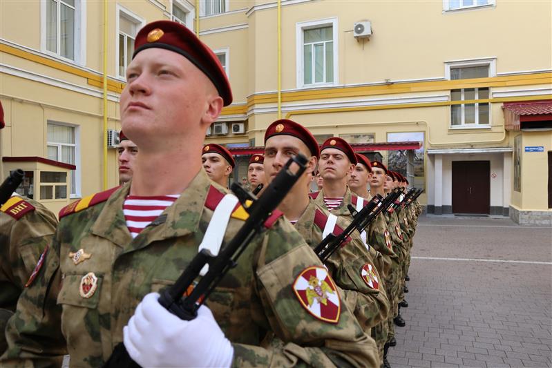 В Управлении Северо-Западного округа Росгвардии прошло торжественное награждение личного состава парадного расчета