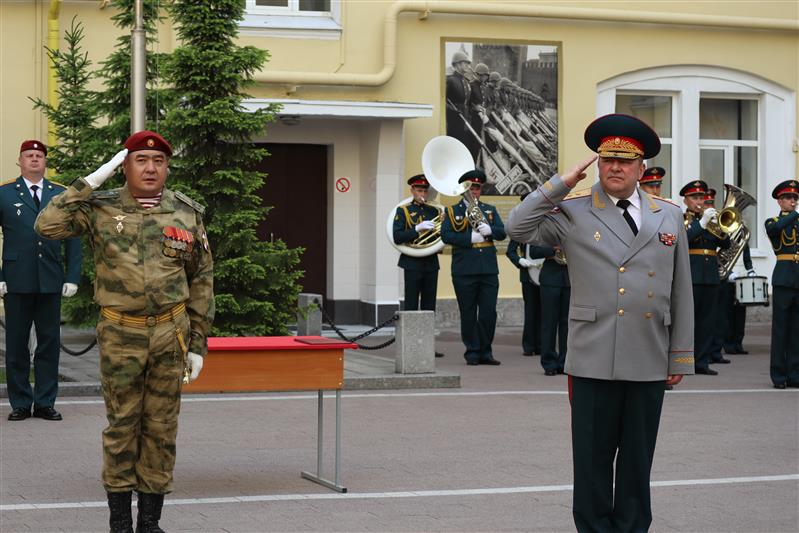 В Управлении Северо-Западного округа Росгвардии прошло торжественное награждение личного состава парадного расчета