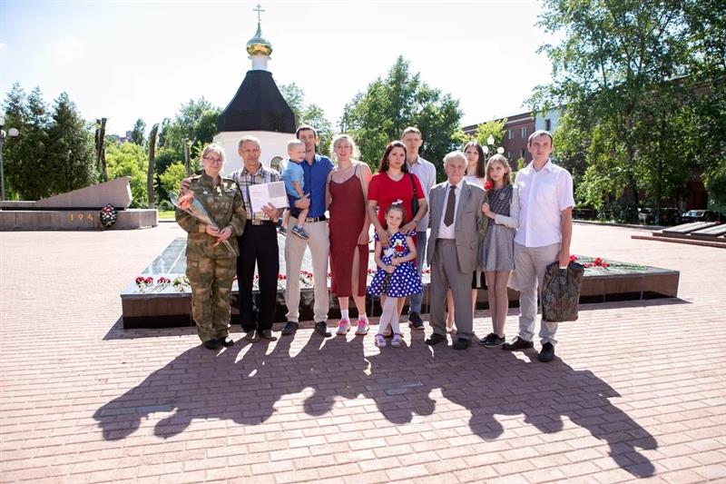 Активисты под руководством офицера Росгвардии помогли жителю Реутова установить судьбу родственника-красноармейца 