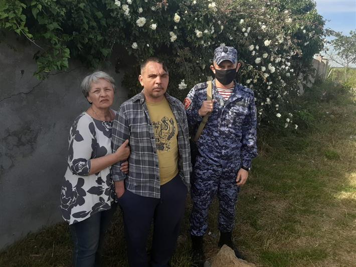 В Балаклаве сотрудники Росгвардии разыскали пропавшего мужчину, страдавшего амнезией 