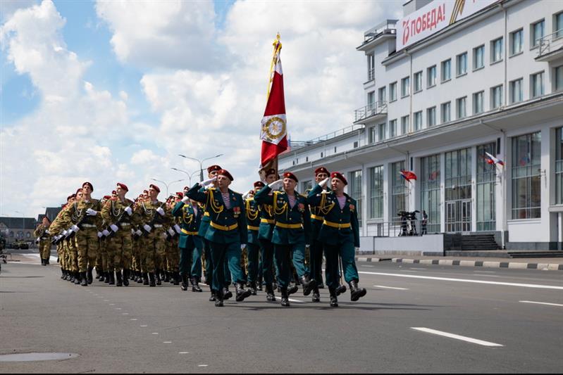 Росгвардия на парадах Победы