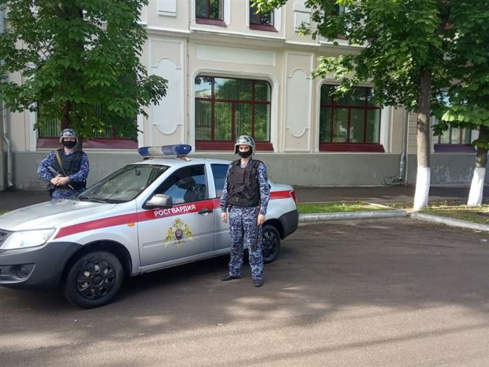 В Воронежской области сотрудники Росгвардии задержали нетрезвого водителя