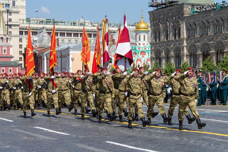 Росгвардия на парадах Победы