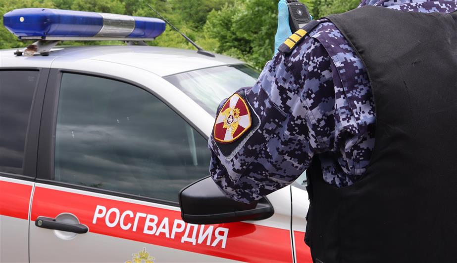 На Ставрополье сотрудники вневедомственной охраны задержали подозреваемого в краже