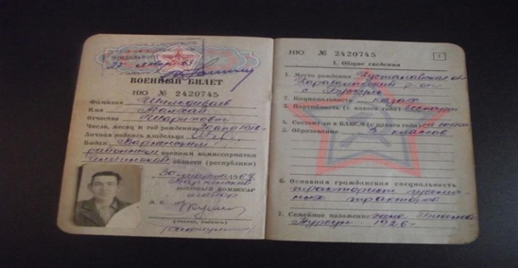 В рамках Года памяти и славы росгвардеец из Челябинской области рассказал о своём деде, освобождавшем Украину и Белоруссию
