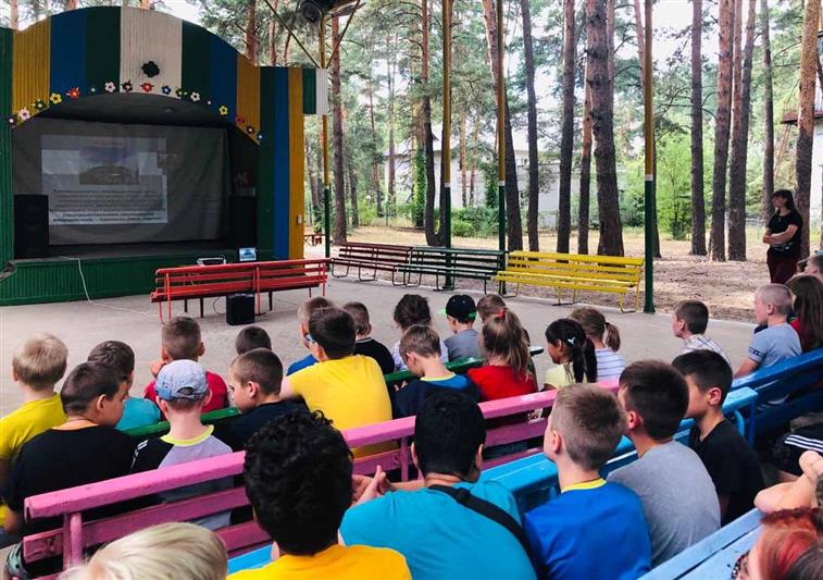 Росгвардейцы провели онлайн-мероприятие для детей, отдыхающих в оздоровительном лагере «Ласточка» в Тамбовской области