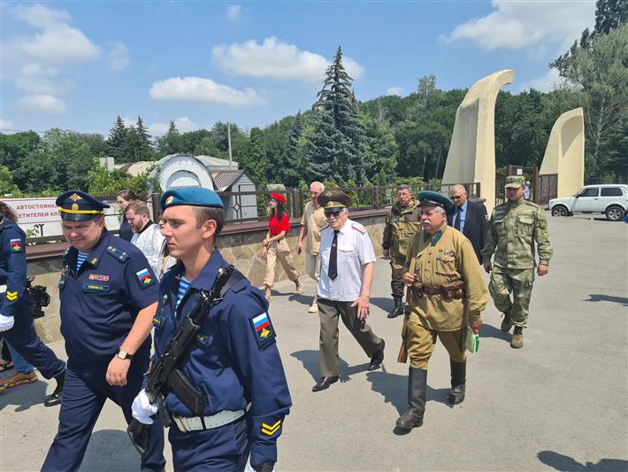 Представители Росгвардии приняли участие в перезахоронении останков советского воина в Кабардино-Балкарии