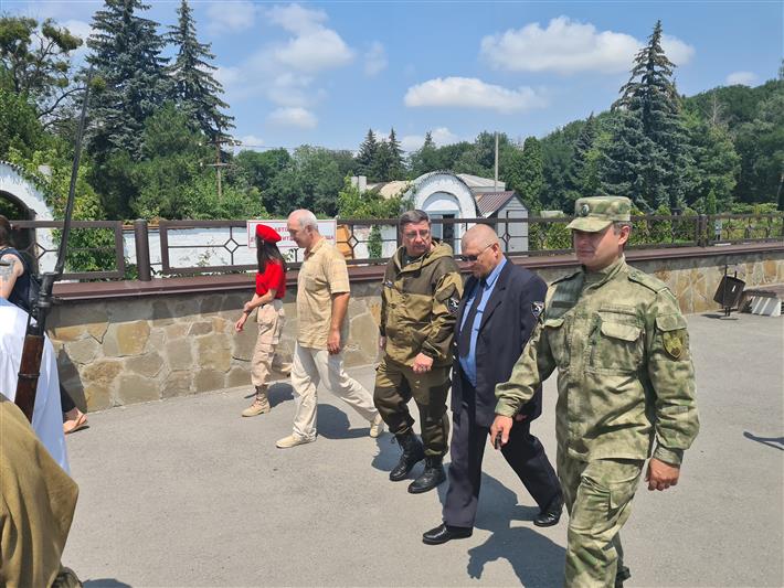 Представители Росгвардии приняли участие в перезахоронении останков советского воина в Кабардино-Балкарии