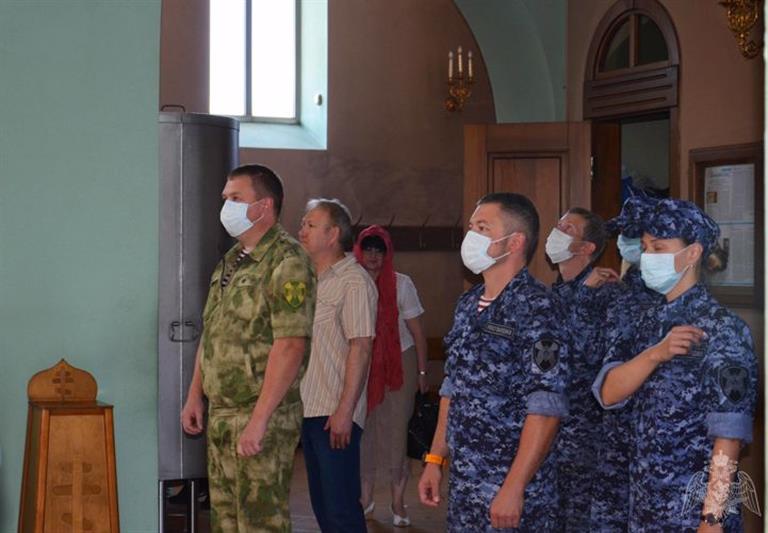 В Центральном округе Росгвардии прошли мероприятия, посвящённые Дню крещения Руси