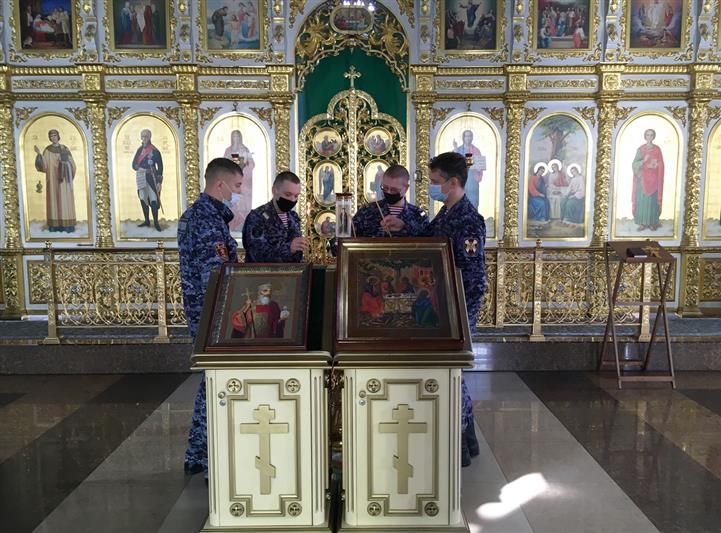 В Приволжском округе Росгвардии отметили День Крещения Руси