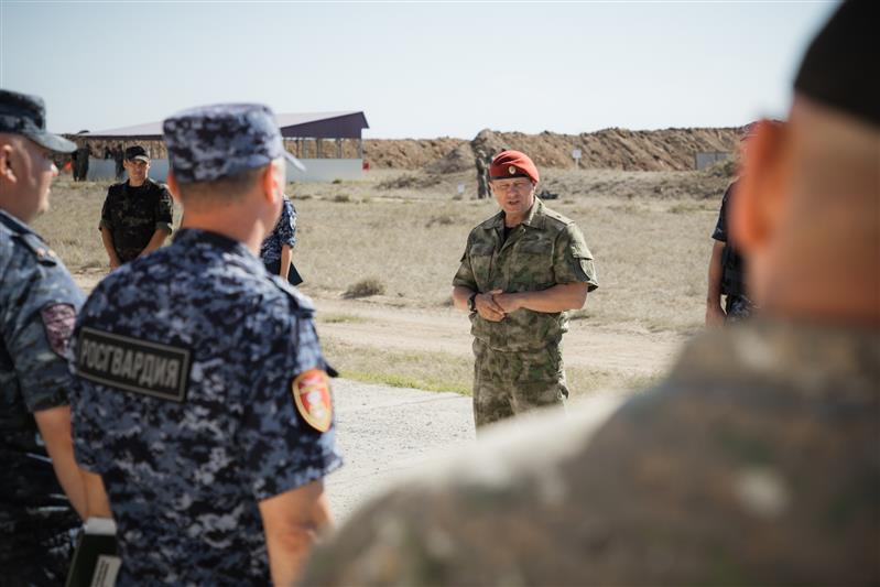 В Крыму прошел учебно-методический сбор командиров и начальников подразделений тероргана Росгвардии