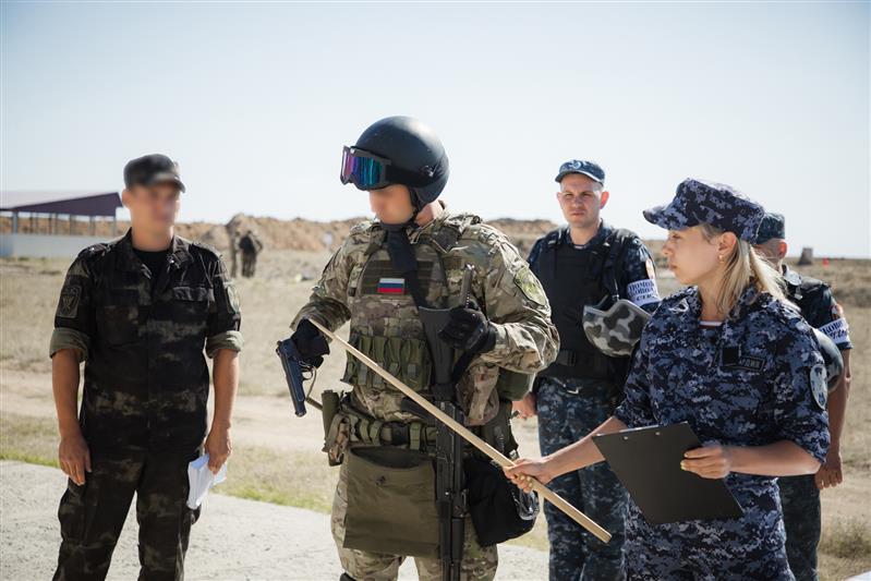 В Крыму прошел учебно-методический сбор командиров и начальников подразделений тероргана Росгвардии