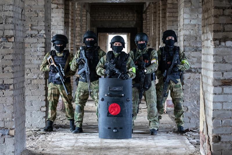 Занятия ОМОН «Пересвет»