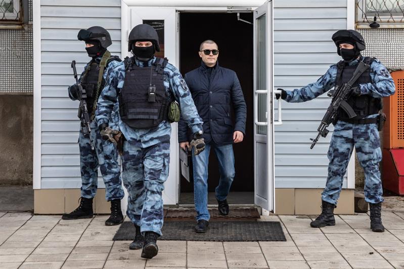 Занятия ОМОН «Пересвет»