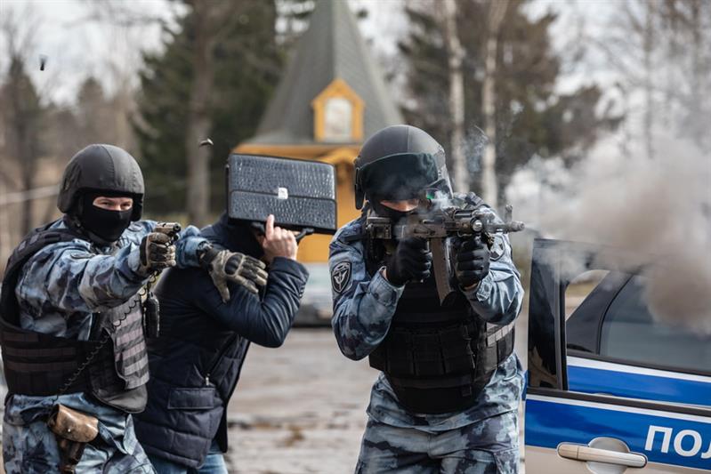 Занятия ОМОН «Пересвет»