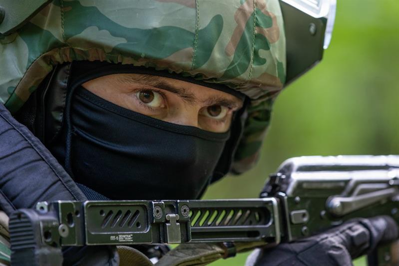 Занятия ОМОН «Пересвет»