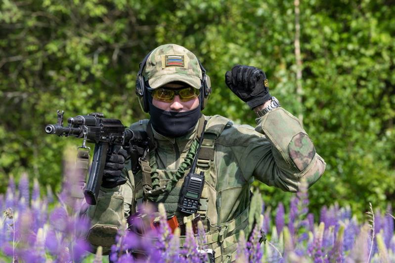Занятия ОМОН «Пересвет»
