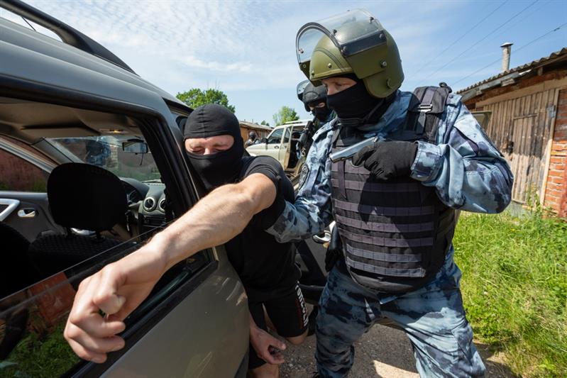 Занятия ОМОН «Пересвет»