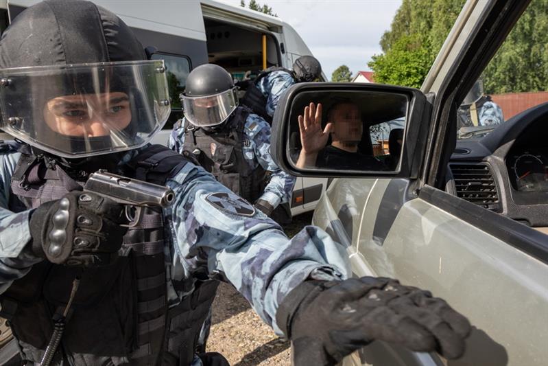 Занятия ОМОН «Пересвет»