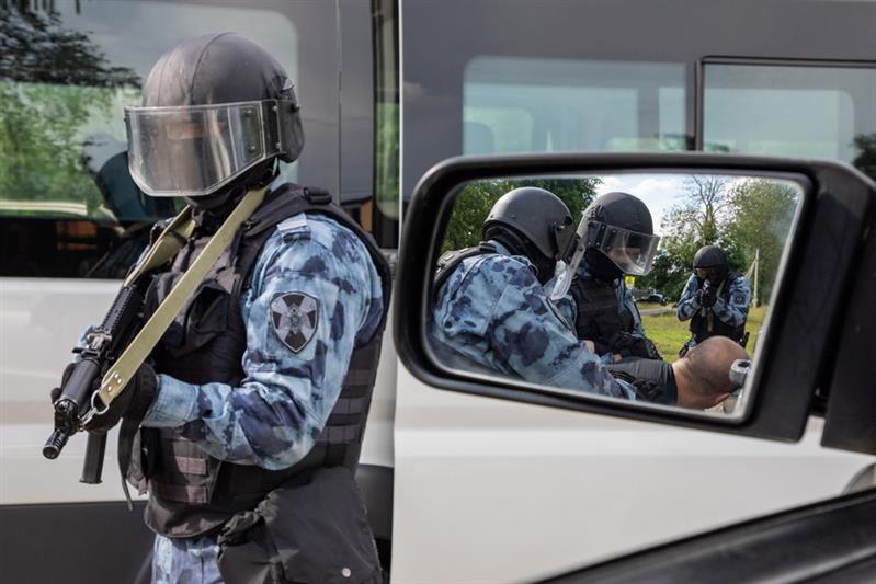 Занятия ОМОН «Пересвет»
