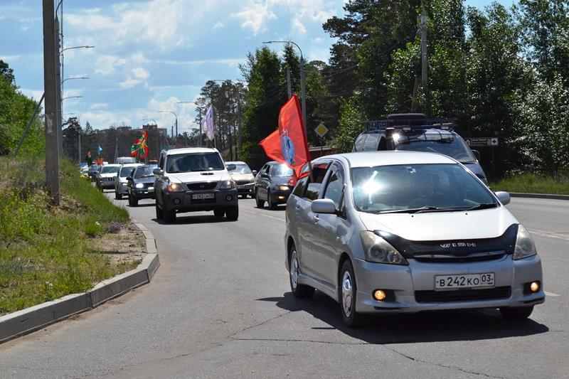 Росгвардейцы Бурятии совершили автопробег, посвященный Дню ветеранов боевых действий