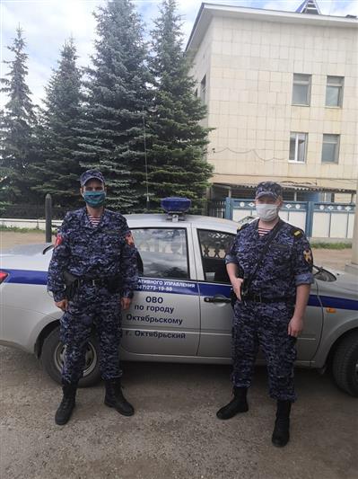 В Башкирии сотрудники Росгвардии вернули родителям потерявшихся  детей