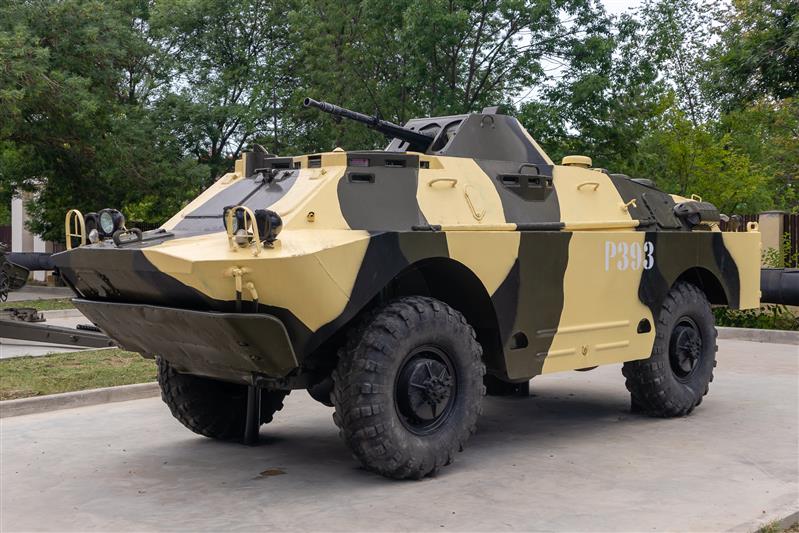 Росгвардия пополнила экспозицию военной техники музейного комплекса в Анапе (видео)