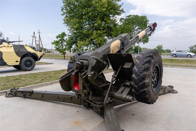 Росгвардия пополнила экспозицию военной техники музейного комплекса в Анапе (видео)