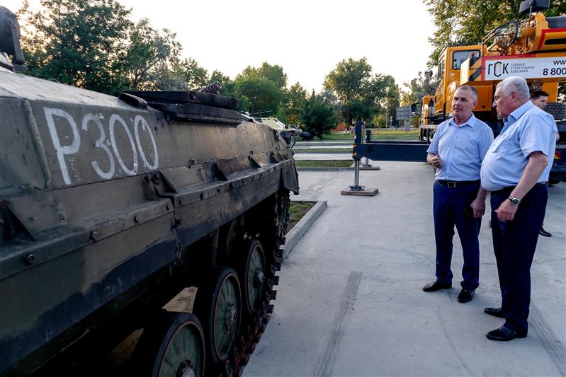 Росгвардия пополнила экспозицию военной техники музейного комплекса в Анапе (видео)