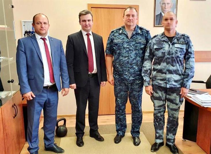 Офицер Росгвардии из Волгограда награждён Благодарственным письмом Государственной Думы