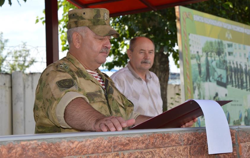 Центр подготовки личного состава кинологической службы Уральского округа Росгвардии отметил годовщину образования 
