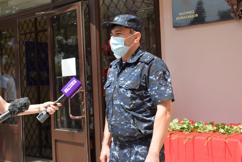 В Дагестане почтили память Героя России Магомеда Нурбагандова