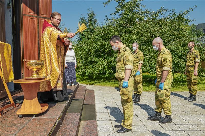 В Центральном округе Росгвардии прошли мероприятия, посвящённые Дню крещения Руси