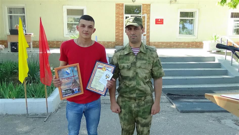 Акция «На память о службе» состоялась в севастопольском полку Росгвардии