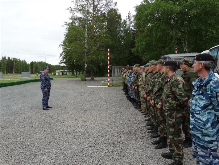На Урале состоялись соревнования среди групп боевого порядка ОМОН 