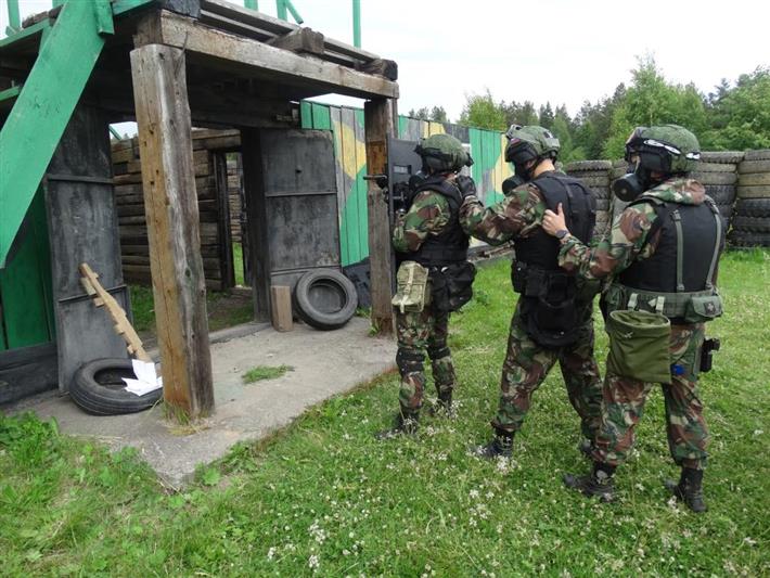 На Урале состоялись соревнования среди групп боевого порядка ОМОН 