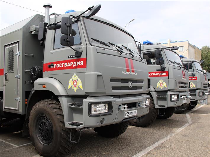 В Управлении Росгвардии по Ставропольскому краю состоялось вручение служебного автотранспорта (фото, видео)