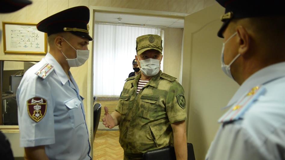 Командующий Приволжским округом Росгвардии проверил подразделения ведомства в Пензенской области