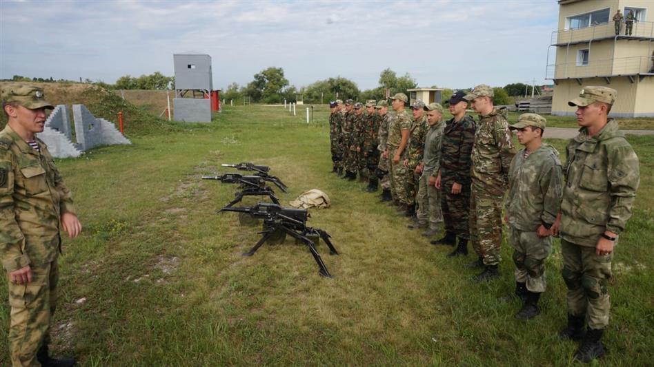 В омском учебном центре Росгвардии проходит учебный сбор гранатометчиков
